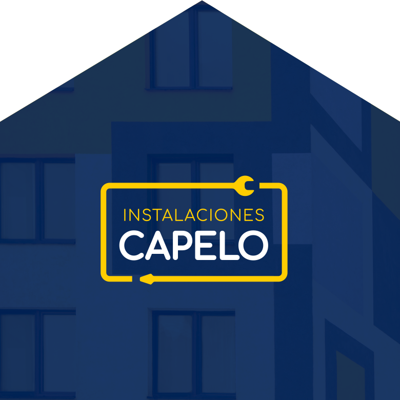 Instalaciones capelo cuadro azul